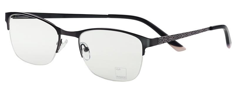 Moxxi Damenbrille, rosé gold - grauperl matt - 1-2-3 Brille 